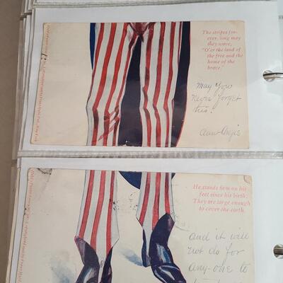 Lot 194: (NEW INFO) Unique Collection of Vintage Postcards!