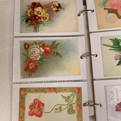 Lot 194: (NEW INFO) Unique Collection of Vintage Postcards!