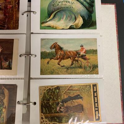 Lot 194: (NEW INFO) Unique Collection of Vintage Postcards!