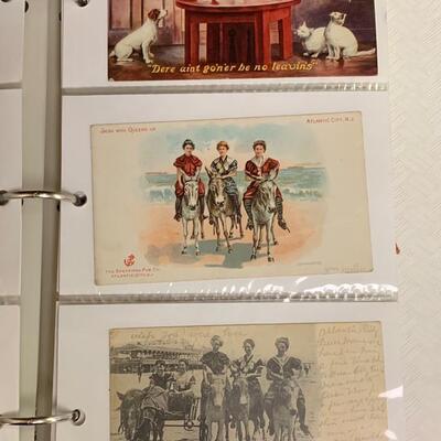 Lot 194: (NEW INFO) Unique Collection of Vintage Postcards!