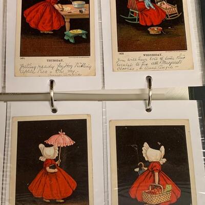 Lot 194: (NEW INFO) Unique Collection of Vintage Postcards!