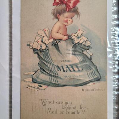 Lot 194: (NEW INFO) Unique Collection of Vintage Postcards!