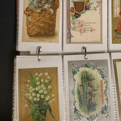 Lot 194: (NEW INFO) Unique Collection of Vintage Postcards!