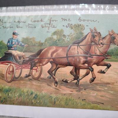 Lot 194: (NEW INFO) Unique Collection of Vintage Postcards!