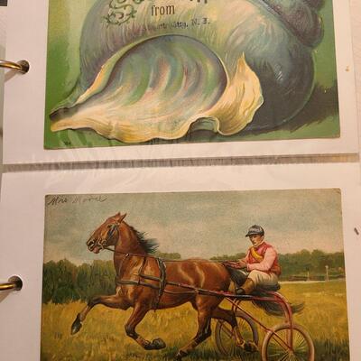 Lot 194: (NEW INFO) Unique Collection of Vintage Postcards!