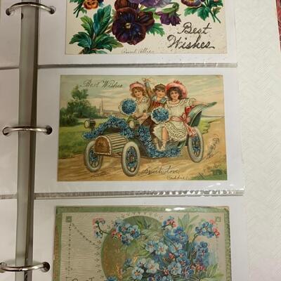 Lot 194: (NEW INFO) Unique Collection of Vintage Postcards!