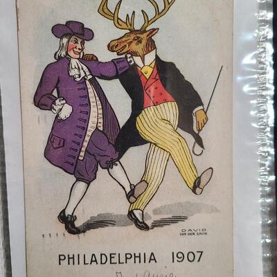 Lot 194: (NEW INFO) Unique Collection of Vintage Postcards!