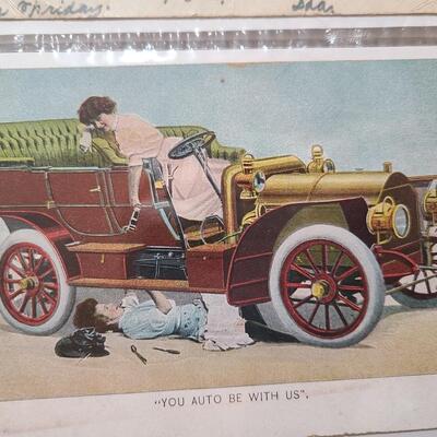 Lot 194: (NEW INFO) Unique Collection of Vintage Postcards!
