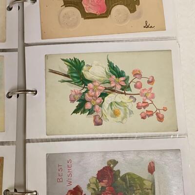 Lot 194: (NEW INFO) Unique Collection of Vintage Postcards!