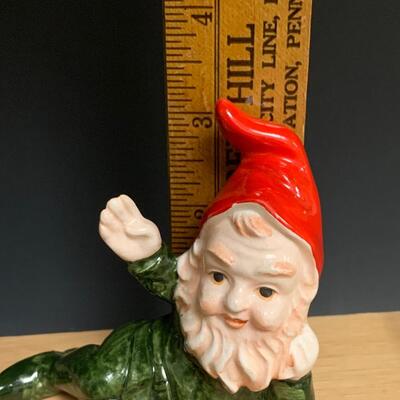 Lot 195: Vintage  Gnome Elf Figurines