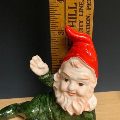 Lot 195: Vintage  Gnome Elf Figurines