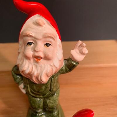Lot 195: Vintage  Gnome Elf Figurines
