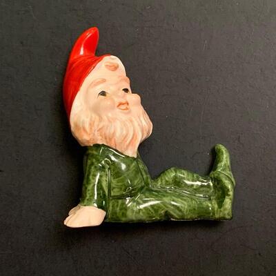 Lot 195: Vintage  Gnome Elf Figurines