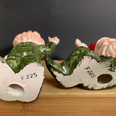 Lot 195: Vintage  Gnome Elf Figurines