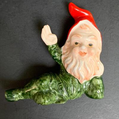 Lot 195: Vintage  Gnome Elf Figurines