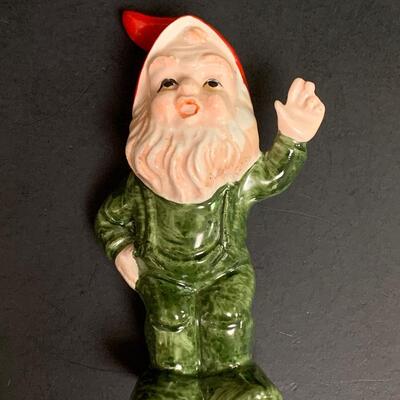 Lot 195: Vintage  Gnome Elf Figurines
