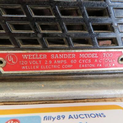 Antique SANDER WELLER Model 700 Electric Made in USA