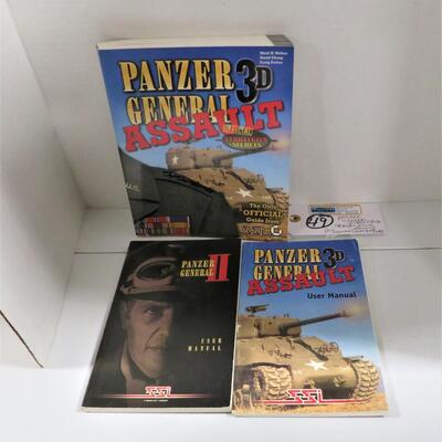 PANZER GENERAL ASSAULT II & 3D Video Game PC Computer Strategy Manual Book LOT