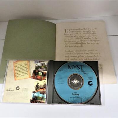 MYST Video Game w/ CD Disk PC Computer Game, User Manual & Journal LOT