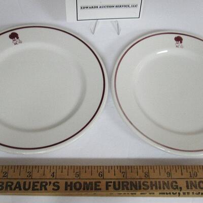 2 Vintage Plates Syracuse China, Heavy China