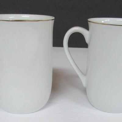 4 Nice Older Norman Rockwell Mugs, 1981, Made in Japan