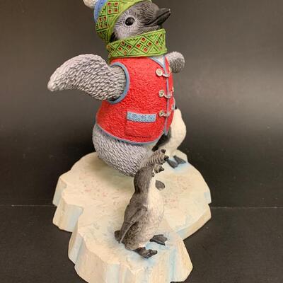 Lot 354: Lenox "Follow the Leader" and "A Windy Day"  Sculptures.
