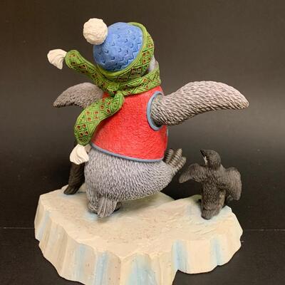 Lot 354: Lenox "Follow the Leader" and "A Windy Day"  Sculptures.