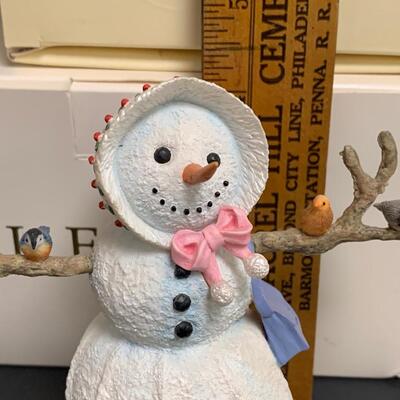 Lot 355: Lenox  Sweet as Pie,  May Flower and  Little Miss Snowflake Sculputures