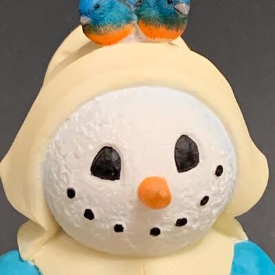 Lot 355: Lenox  Sweet as Pie,  May Flower and  Little Miss Snowflake Sculputures