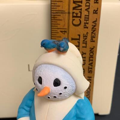 Lot 355: Lenox  Sweet as Pie,  May Flower and  Little Miss Snowflake Sculputures