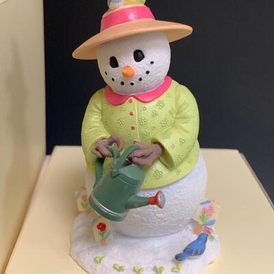 Lot 355: Lenox  Sweet as Pie,  May Flower and  Little Miss Snowflake Sculputures