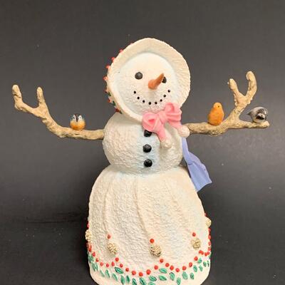 Lot 355: Lenox  Sweet as Pie,  May Flower and  Little Miss Snowflake Sculputures
