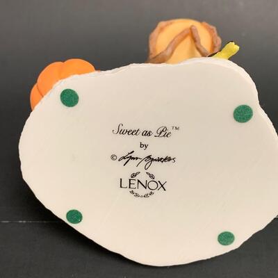 Lot 355: Lenox  Sweet as Pie,  May Flower and  Little Miss Snowflake Sculputures