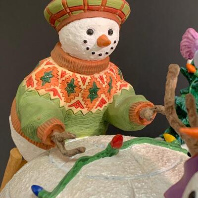 Lot 356: Lenox Christmas Playtime Sculpture
