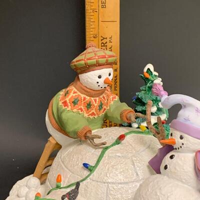 Lot 356: Lenox Christmas Playtime Sculpture