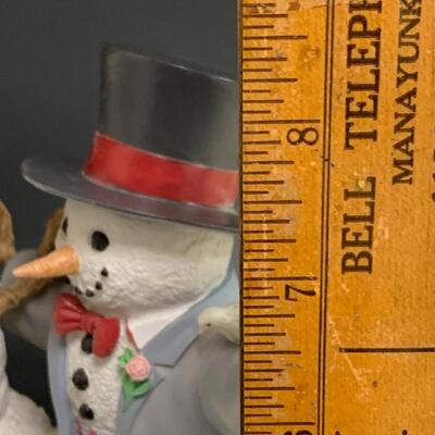Lot 357 Lenox Winter Wedding Sculpture