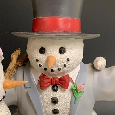 Lot 357 Lenox Winter Wedding Sculpture