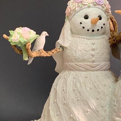 Lot 357 Lenox Winter Wedding Sculpture