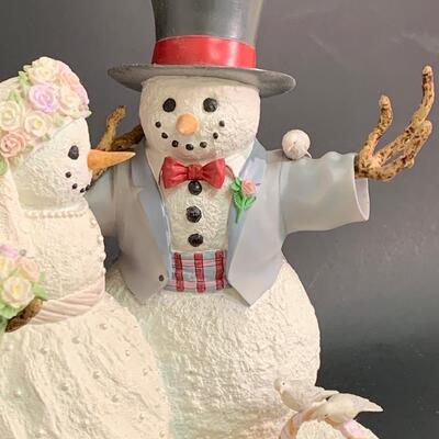 Lot 357 Lenox Winter Wedding Sculpture