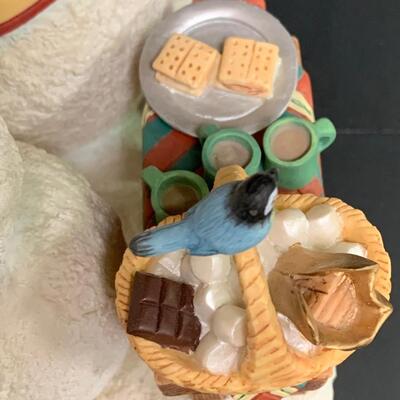 Lot 358 Lenox Campfire Friends Sculpture w/Box