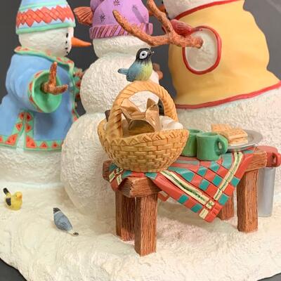 Lot 358 Lenox Campfire Friends Sculpture w/Box