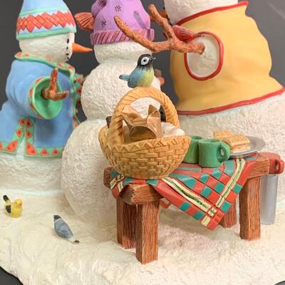 Lot 358 Lenox Campfire Friends Sculpture w/Box