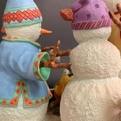 Lot 358 Lenox Campfire Friends Sculpture w/Box