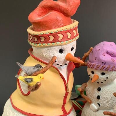 Lot 358 Lenox Campfire Friends Sculpture w/Box