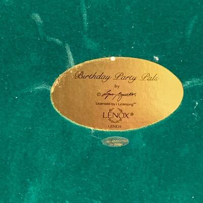 Lot 360: Lenox Birthday Party Pals &  A Birthday Surprise w/Boxes