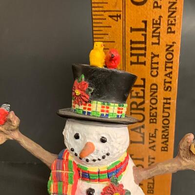 Lot 362: Lenox Fishing with Grandpa &  Snowman Ornament w/Boxes