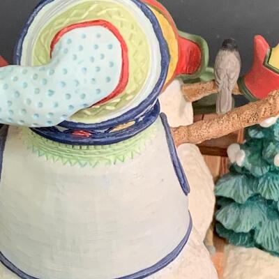Lot 363 Lenox Best Kind of Day and Winter Fun Sculptures w/Boxes
