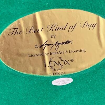 Lot 363 Lenox Best Kind of Day and Winter Fun Sculptures w/Boxes