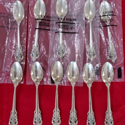 Wallace Grande Baroque Sterling Silver Flatware 177 Pieces