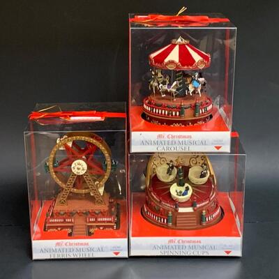 Lot 374 Mr. Christmas Animated Musical Decorations